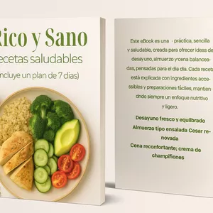 Imagen de portada para Ebook RECETAS RICAS Y SANAS PARA BAJAR DE PESO 