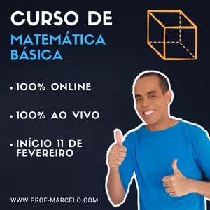 Imagem de capa para o Evento online Curso Matemática Básica - Ao Vivo
