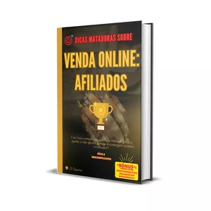 Imagem de capa para o Ebook Dicas Matadoras sobre VENDA ONLINE: AFILIADOS