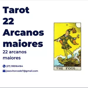 Imagem de capa para o Ebook Tarot os 22 Arcanos maiores 