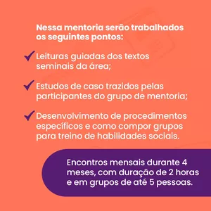 Imagem de capa para o Curso online Mentoria Aprendizagem Relacional