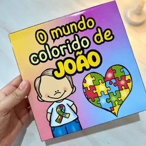 Imagem de capa para o Ebook História na caixa O mundo colorido de João