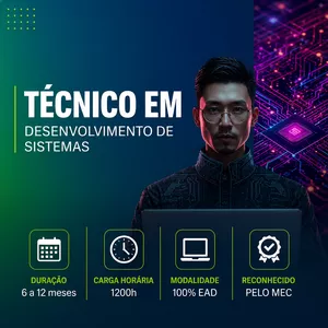 Imagem do curso Curso Técnico em Desenvolvimento de Sistemas