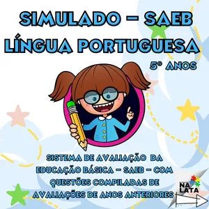 Imagem de capa para o Curso online Simulado Língua portuguesa - 5° ano 