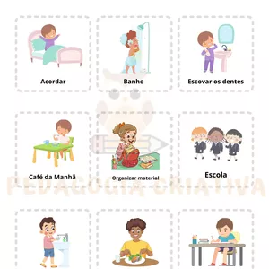 Imagem de capa para o Ebook Minha Rotina