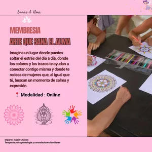 Imagen de portada para Curso online ARTE QUE SANA EL ALMA