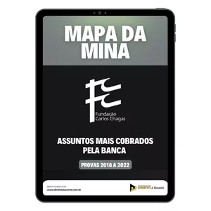 Imagem de capa para o Ebook Mapa da Mina FCC