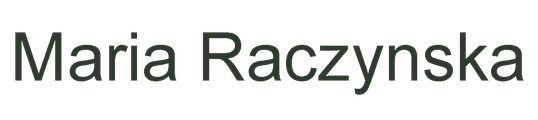 Maria Raczynska - Watercolors logo