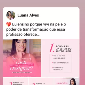 Imagem de capa para o Curso online LASH PRÓSPERA - Volume Brasileiro