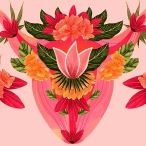 Cover image for Online course The moon and i .  Connect whith Nature and relieve menstrual pain.