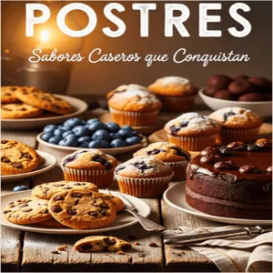 Imagen de portada para Ebook 📖 Recetario Digital: Más de 100 Postres caseros y Panes para Emprender Hoy