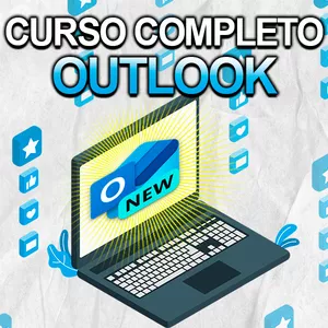 Imagem de capa para o Curso online Curso Completo Novo Microsoft Outlook - Domine seus e-mails