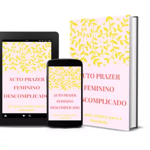 Imagem de capa para o Ebook Auto Prazer Feminino Descomplicado