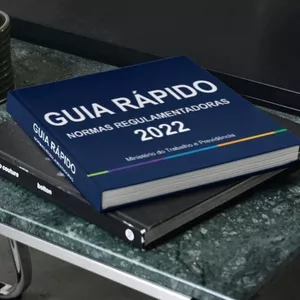 Imagem de capa para o Ebook Guia Rápido Normas Regulamentadoras 2022