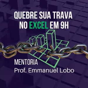 Imagem de capa para o Curso online Quebre sua trava no Excel em 9 horas