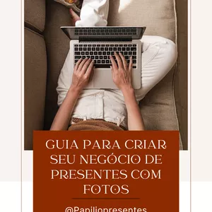 Imagem de capa para o Curso online Guia para Criar seu Negócio de Presentes com Fotos