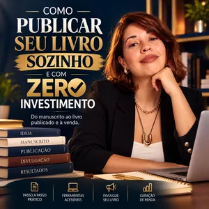 Imagem do curso Como Publicar Seu Livro Sozinho e com Zero Investimento