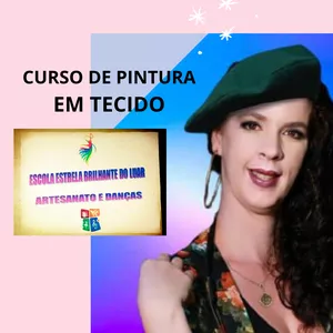 Imagem de capa para o Curso online PINTURA EM TECIDO