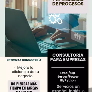 Imagen de portada para Curso online Automatización e optimización de procesos para empresa  - RPA/Reporting/Excel