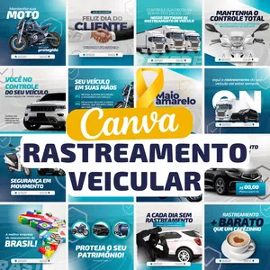 Imagem de capa para o Curso online CANVA RASTREAMENTO VEICULAR