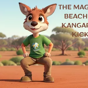 Cover image for Ebook The Magical Beach of Kangaroo Kick
