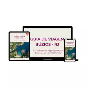 Imagem de capa para o Ebook Guia de Viagem Búzios - Rio de Janeiro