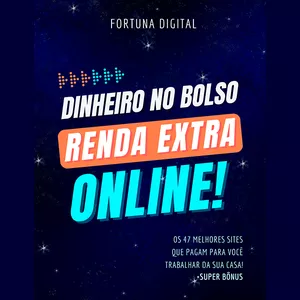 Imagem de capa para o Ebook Dinheiro no Bolso - 47 sites que pagam para você trabalhar online