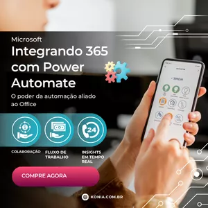 Imagem do curso Integração entre Microsoft 365 com Power Automate