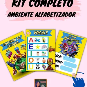 Imagem de capa para o Ebook Kit Sala de Aula Super Heróis Cute