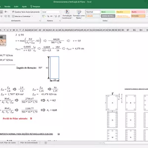 Imagem de capa para o Curso online Planilha de Dimensionamento e Verificação de Pilares