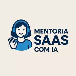 Imagem de capa para o Curso online Mentoria SAAS com IA