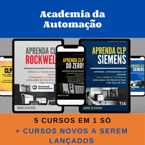 Imagem de Academia da Automação - Domine a Programação de CLP criado por JGE Treinamentos na hotmart