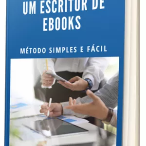 Imagem de capa para o Curso online  Como se tornar um escritor de e-books
