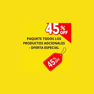 Imagen de portada para Ebook PAQUETE TODOS LOS PRODUCTOS ADICIONALES