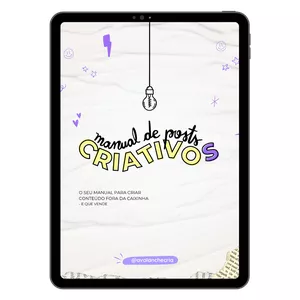 Imagem do curso Manual de Posts Criativos - e que Vendem