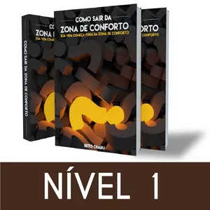 Imagem principal do produto "COMO SAIR DA ZONA DE CONFORTO" - NÍVEL 1