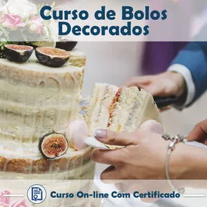 Curso de Bolos Decorados por Qualifica Brasil