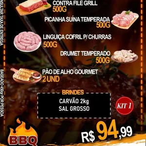 Imagem de capa para o Curso online DESCONTO 10%  KIT CHURRASCO DA BBQ DISTRIBUIDORA SERRA (SELECIONADOS)