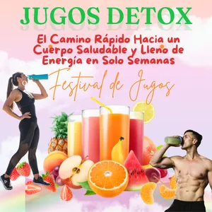 Imagen de portada para Ebook JUGOS DETOX: El Camino Rápido Hacia un Cuerpo Saludable y Lleno de Energía en Solo Semanas