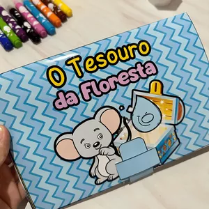 Imagem de capa para o Curso online Livro 3D “O Tesouro na Floresta” 📕
