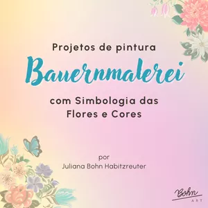 Imagem do curso Projetos de Pintura Bauernmalerei com simbologia das flores e cores