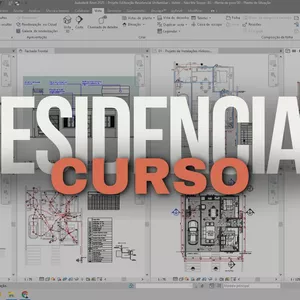 Imagem de capa para o Curso online Curso Revit Projeto Residencial por Felipe Timbola