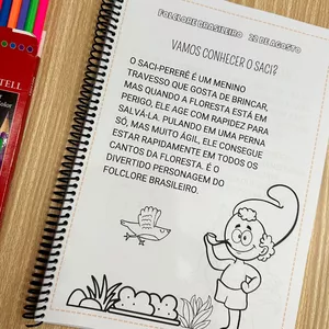 Imagem de capa para o Ebook A apostila Atividades de Folclore