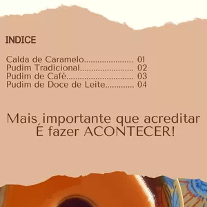 Imagem de capa para o Ebook Pudins Tradicionais