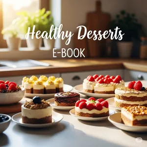 Imagen de portada para Ebook Disfrutar sin Remordimientos❤️ Recetas Saludables – Postres Veganos y Sin Azúcar🍓