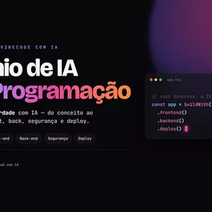 Imagem do curso Domínio de IA para Programação