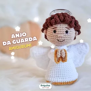 Imagem de capa para o Curso online Anjinho da Guarda Amigurumi