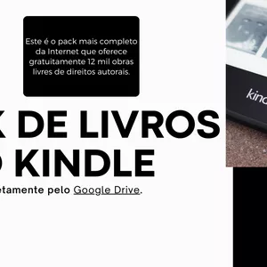 Imagem de capa para o Ebook 12k de livros para kindle