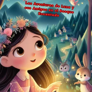 Imagen de portada para Ebook Las aventuras de luna y sus amigos en el bosque encantado