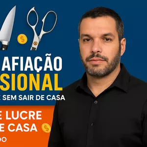 Imagem do curso Curso de Afiação Profissional – Aprenda e Lucre Sem Sair de Casa